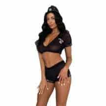 Костюм Amor El Полицейский S/M, черный. Нет в наличии Костюм Amor El Полицейский S/M, черный