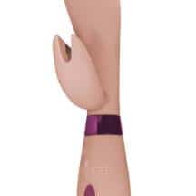 Вибратор-кролик Lola Games Indeep Leyla, бежевый