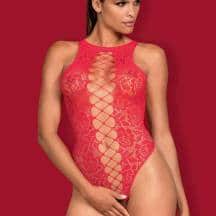 Боди Obsessive B 120 teddy Red, Красный, S/M/L. Нет в наличии Боди Obsessive B 120 teddy Red, Красный, S/M/L