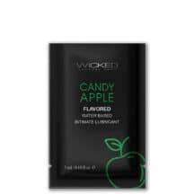 Оральный лубрикант Wicked Aqua Карамельное яблоко на водной основе, 3 мл. Нет в наличии Оральный лубрикант Wicked Aqua Карамельное яблоко на водной основе, 3 мл