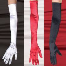 Перчатки SoftLine длинные, красные, S/L. Нет в наличии Перчатки SoftLine длинные, красные, S/L