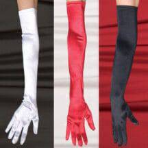 Перчатки SoftLine длинные, красные, S/L. Нет в наличии Перчатки SoftLine длинные, красные, S/L