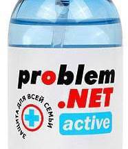 Обеззараживающий спрей для рук Биоритм Problem.NET Active с высоким содержанием спирта, 100 мл