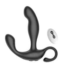 Вибромассажер простаты с имитацией фингеринга Secwell Aladdin с пультом ДУ, черный. Нет в наличии Вибромассажер простаты с имитацией фингеринга Secwell Aladdin с пультом ДУ, черный