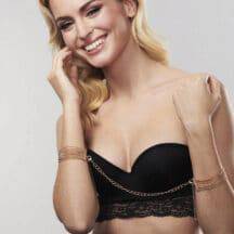 Bijoux Цепочка с наручниками Magnifique · Metallic chain Handcuffs / Bracelets gold