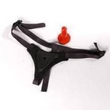 Трусики для страпона с креплением Vac-U-Lock, черные - Sitabella