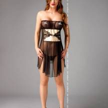 Сорочка и стринги Goldie S/M. Нет в наличии Сорочка и стринги Goldie S/M