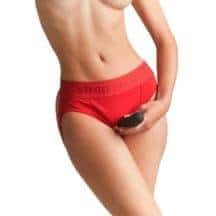Трусики для страпона Strap-on-me Heroine Harness S, красные. Нет в наличии Трусики для страпона Strap-on-me Heroine Harness S, красные