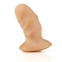 Мягкая анальная пробка Erotic Fantasy Ass Beginner, телесная