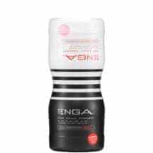 Двухсторонний мастурбатор Tenga Dual Sensation Cup Extremes, черно-белый