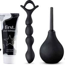 Набор EDC Backdoor Experience с анальными игрушками, черный