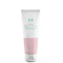 Лубрикант с эффектом вибрации Intt Wellness Клубника на водной основе, 50 г