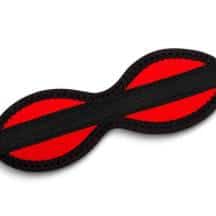 Мягкая маска Пикантные штучки, красно-черная