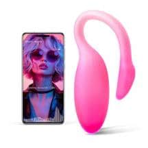 Виброяйцо Magic Motion Flamingo Max, розовое