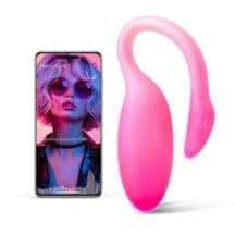 Виброяйцо Magic Motion Flamingo Max, розовое