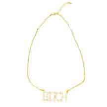 Цепочка с подвеской Ann Devine Bitch, золотая. Нет в наличии Цепочка с подвеской Ann Devine Bitch, золотая