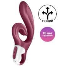Вибратор-кролик Satisfyer Love Me, бордовый. Нет в наличии Вибратор-кролик Satisfyer Love Me, бордовый