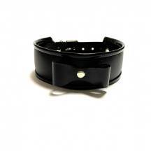 Ошейник с бантиком BDSM Арсенал, черный