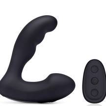 Вибромассажер простаты BlueLine Prober с пультом ДУ, черный