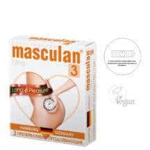 Презервативы Masculan Ultra Long Pleasure продлевающие, 3 шт
