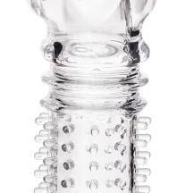 Насадка на член рельефная Toyfa A-Toys Baldi, бесцветная. Нет в наличии Насадка на член рельефная Toyfa A-Toys Baldi, бесцветная