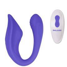 Cтимулятор Evolved Anywhere Vibe с пультом ДУ, фиолетовый