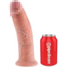 Большой фаллоимитатор на присоске PipeDream King Cock 26 см, телесный Большой фаллоимитатор на присоске PipeDream King Cock 26 см, телесный