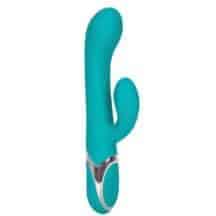 Вибратор-кролик с ротацией и подвижными шариками CalExotics Enchanted Lover, бирюзовый. Нет в наличии Вибратор-кролик с ротацией и подвижными шариками CalExotics Enchanted Lover, бирюзовый
