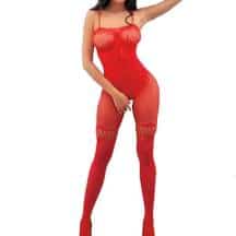 Боди-комбинезон Amor El Valencia с доступом S/L, красный 
