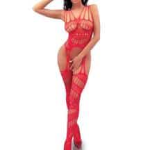 Боди-комбинезон Amor El Agata с доступом S/L, красный