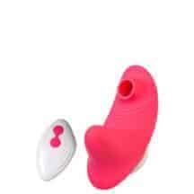 Вибровкладка в трусики с вакуумной стимуляцией JOS Xiari с пультом ДУ, розовая. Нет в наличии Вибровкладка в трусики с вакуумной стимуляцией JOS Xiari с пультом ДУ, розовая