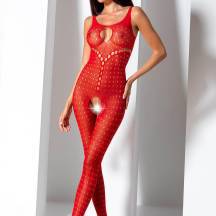 Боди Passion Erotic Line BS 078 Red, Красный, One size Боди Passion Erotic Line BS 078 Red, Красный, One size