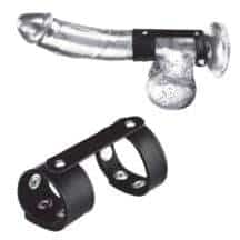 Двойной поддерживаюший ремень для члена BlueLine Двойной поддерживаюший ремень для члена BlueLine