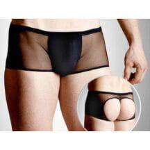 Шорты Soft Line мужские с открытыми ягодицами черные, M/L. Нет в наличии Шорты Soft Line мужские с открытыми ягодицами черные, M/L