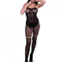 Боди-комбинезон Amor El Valencia с доступом S/L, черный Боди-комбинезон Amor El Valencia с доступом S/L, черный