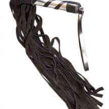 Плеть Подиум с длинными хвостами, черная