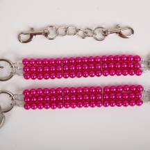 Наручники жемчужные фуксия 47501-1-MM. Нет в наличии Наручники жемчужные фуксия 47501-1-MM