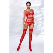 Корсеты Passion Lingerie Kyouka corset Red, Красный, S/M