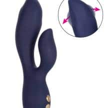 Плохая упаковка! Вибратор-кролик с двухсторонней осцилляцией CalExotics Chic Blossom, синий. Нет в наличии Плохая упаковка! Вибратор-кролик с двухсторонней осцилляцией CalExotics Chic Blossom, синий