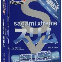 Презервативы анатомической формы Sagami Xtreme Feel Fit, розовые, 3шт Презервативы анатомической формы Sagami Xtreme Feel Fit, розовые, 3шт
