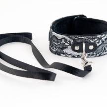 Кружевной Ошейник Marcus серебристый. Нет в наличии Кружевной Ошейник Marcus серебристый