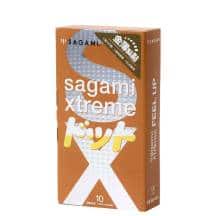 Презервативы анатомической формы Sagami Xtreme Feel Up с точками, 10шт Презервативы анатомической формы Sagami Xtreme Feel Up с точками, 10шт