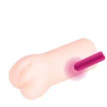 Мастурбатор-вагина с вибрацией Kokos Sandara Auto, телесный Мастурбатор-вагина с вибрацией Kokos Sandara Auto, телесный