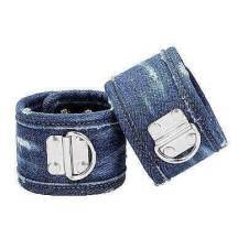 Джинсовые наножники Shots Ouch! Roughend Denim Style, синие