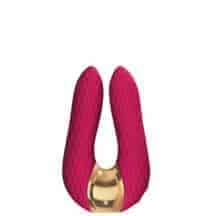 Клиторальный вибростимулятор Shunga Aiko с двойной вибрацией, малиновый Клиторальный вибростимулятор Shunga Aiko с двойной вибрацией, малиновый