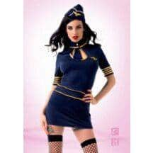 Костюм Le Frivole Стюардесса премиум класса, S/M. Нет в наличии Костюм Le Frivole Стюардесса премиум класса, S/M