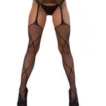 Чулки с поясом Amor EL Valladolid S/L, черные