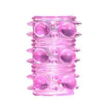 Насадка на член Lola Games Rings! Armour, розовая Насадка на член Lola Games Rings! Armour, розовая