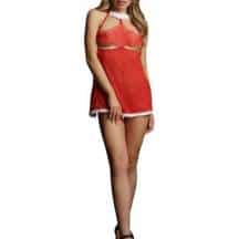 Эротичесий комплект Le Desir Merry Babydoll, красный