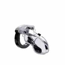 Пояс верности Mystim Pubic Enemy №1 с электростимуляцией, бесцветный